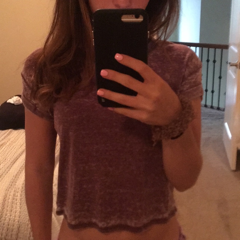 Pacsun maroon T-shirt